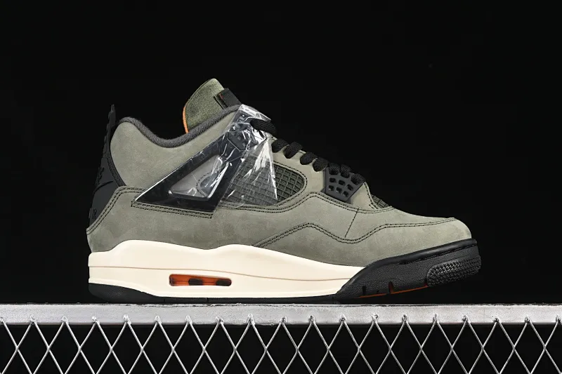 All categories Air Jordan Jordan series basketball shoes Air Jordan 4 OG version Undefeated x Air Jordan 4 OG AJ4 Joe 4 olive green suede IB1519-200